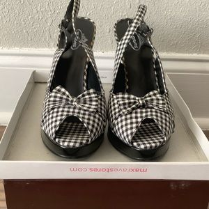 Checkered Fashion Heel